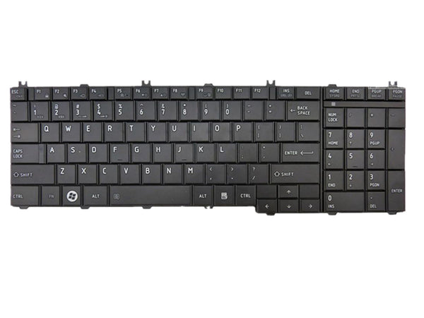 Laptop Keyboard Compatible with Toshiba Satellite C650 C655 C655D C660 C665 C675 L550 L650 L655 L670 L675 L675D L750 L750D L755 L770 B350 Black US