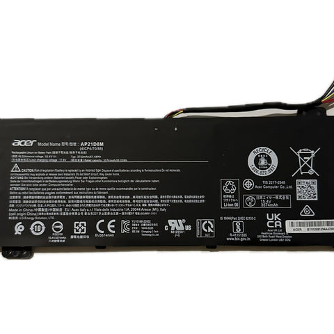 New Genuine Battery for Acer Nitro 16 AN16-51-78GX AP21D8M, KT.0040G.015 3550mAh