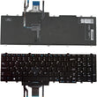 Replacement Laptop Keyboard Backlight for Dell Latitude E5550 E5570 5580 5590 5591, Precision 3510 3520 7510 7520 7710 7720 Series Laptop with Pointer US Layout