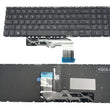 Replacement Keyboard for HP Envy X360 15-EE 15M-EE 15-ED 15M-ED 17-CG Series, HP Envy 15M-EE0013DX 15M-EE0023DX 15M-ED0023DX with Backlit US Layout TPN-C149 TPN-W140, Black