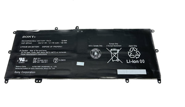 15V VGP-BPS40 Laptop Battery for Sony Vaio Flip SVF 14A 15A SVF14N SVF14N11CXB