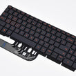 Replacement Keyboard for Dell G15 5510 5511 5515 & G15 5520 5521 5525 Series Game Laptop, Dell G15 5510 5511 5515 Replacement Keyboard with Backlit Red Frame US Layout